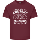 An Awesome Coach Looks Like Golf Tennis Mens Cotton T-Shirt Tee Top Maroon
