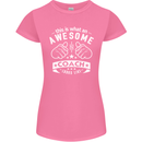 An Awesome Coach Looks Like Golf Tennis Womens Petite Cut T-Shirt Azalea