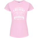An Awesome Coach Looks Like Golf Tennis Womens Petite Cut T-Shirt Light Pink