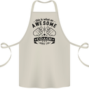 An Awesome Coach Looks Like Rugby Football Cotton Apron 100% Organic Natural
