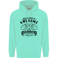 An Awesome Coach Looks Like Rugby Football Mens 80% Cotton Hoodie Peppermint