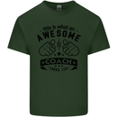An Awesome Coach Looks Like Rugby Football Mens Cotton T-Shirt Tee Top Forest Green