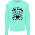 An Awesome Coach Looks Like Rugby Football Mens Sweatshirt Jumper Peppermint