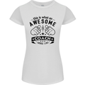 An Awesome Coach Looks Like Rugby Football Womens Petite Cut T-Shirt White