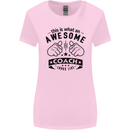 An Awesome Coach Looks Like Rugby Football Womens Wider Cut T-Shirt Light Pink