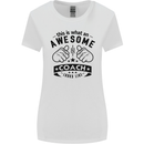 An Awesome Coach Looks Like Rugby Football Womens Wider Cut T-Shirt White