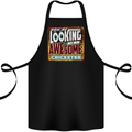 An Awesome Cricketer Cotton Apron 100% Organic Black