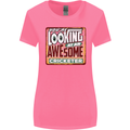 An Awesome Cricketer Womens Wider Cut T-Shirt Azalea