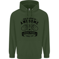 An Awesome Doctor Looks Like GP Funny Childrens Kids Hoodie Forest Green
