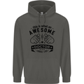 An Awesome Doctor Looks Like GP Funny Childrens Kids Hoodie Storm Grey