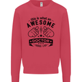 An Awesome Doctor Looks Like GP Funny Kids Sweatshirt Jumper Heliconia
