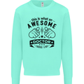 An Awesome Doctor Looks Like GP Funny Kids Sweatshirt Jumper Peppermint