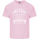 An Awesome Doctor Looks Like GP Funny Kids T-Shirt Childrens Light Pink