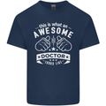 An Awesome Doctor Looks Like GP Funny Kids T-Shirt Childrens Navy Blue