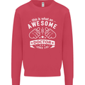 An Awesome Doctor Looks Like GP Funny Mens Sweatshirt Jumper Heliconia