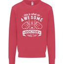 An Awesome Doctor Looks Like GP Funny Mens Sweatshirt Jumper Heliconia
