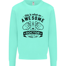 An Awesome Doctor Looks Like GP Funny Mens Sweatshirt Jumper Peppermint