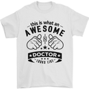 An Awesome Doctor Looks Like GP Funny Mens T-Shirt Cotton Gildan White