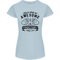 An Awesome Doctor Looks Like GP Funny Womens Petite Cut T-Shirt Light Blue