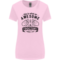 An Awesome Doctor Looks Like GP Funny Womens Wider Cut T-Shirt Light Pink