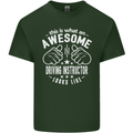An Awesome Driving Instructor Looks Like Mens Cotton T-Shirt Tee Top Forest Green