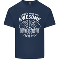 An Awesome Driving Instructor Looks Like Mens Cotton T-Shirt Tee Top Navy Blue