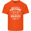 An Awesome Driving Instructor Looks Like Mens Cotton T-Shirt Tee Top Orange