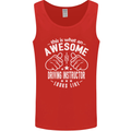 An Awesome Driving Instructor Looks Like Mens Vest Tank Top Red