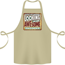 An Awesome Engineer Cotton Apron 100% Organic Khaki
