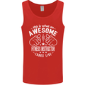 An Awesome Fitness Instructor Looks Like Mens Vest Tank Top Red