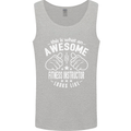 An Awesome Fitness Instructor Looks Like Mens Vest Tank Top Sports Grey