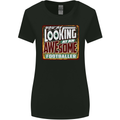 An Awesome Footballer Womens Wider Cut T-Shirt Black