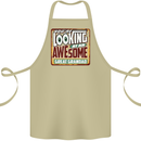 An Awesome Great Grandad Cotton Apron 100% Organic Khaki