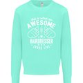 An Awesome Hairdresser Looks Like Mens Sweatshirt Jumper Peppermint