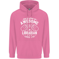 An Awesome Librarian Looks Like Mens 80% Cotton Hoodie Azelea
