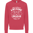 An Awesome Librarian Looks Like Mens Sweatshirt Jumper Heliconia