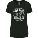 An Awesome Librarian Looks Like Womens Wider Cut T-Shirt Black