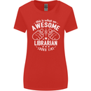 An Awesome Librarian Looks Like Womens Wider Cut T-Shirt Red