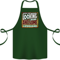 An Awesome Lifeguard Cotton Apron 100% Organic Forest Green