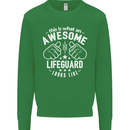 An Awesome Lifeguard Looks Like Mens Sweatshirt Jumper Irish Green