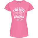 An Awesome Mathematician Looks Like Womens Petite Cut T-Shirt Azalea