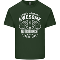 An Awesome Nutritionist Looks Like Mens Cotton T-Shirt Tee Top Forest Green
