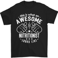 An Awesome Nutritionist Looks Like Mens T-Shirt Cotton Gildan Black