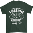 An Awesome Nutritionist Looks Like Mens T-Shirt Cotton Gildan Forest Green