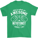 An Awesome Nutritionist Looks Like Mens T-Shirt Cotton Gildan Irish Green