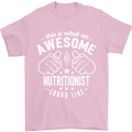 An Awesome Nutritionist Looks Like Mens T-Shirt Cotton Gildan Light Pink
