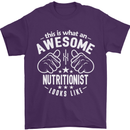 An Awesome Nutritionist Looks Like Mens T-Shirt Cotton Gildan Purple