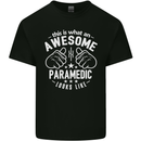 An Awesome Paramedic Looks Like Mens Cotton T-Shirt Tee Top Black