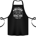 An Awesome Personal Trainer Looks Like Cotton Apron 100% Organic Black