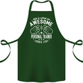 An Awesome Personal Trainer Looks Like Cotton Apron 100% Organic Forest Green